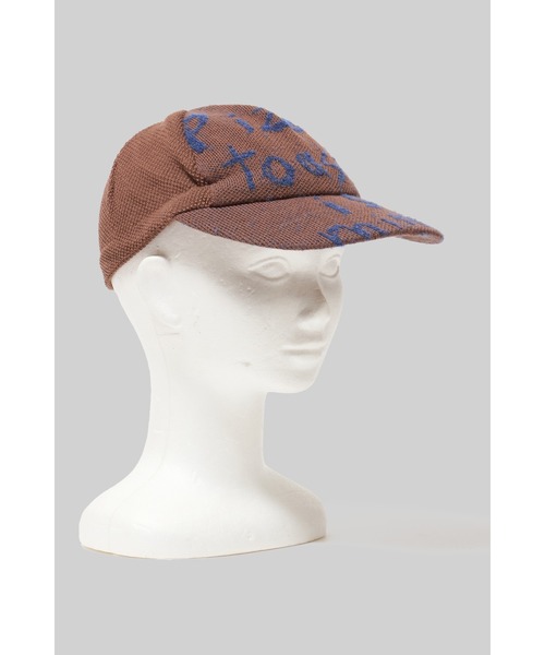 SHINYAKOZUKA（シンヤコヅカ）の「THOUGHTS KNITTED CAP WITH KIJIMA