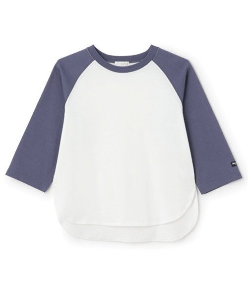 b・ROOM（ビールーム）の「【カイテキ天竺】ビッグシルエットラグランTシャツ（Tシャツ/カットソー・キッズ・スモークピンク/ブラック/チャコール/ブルー系その他・150cm/140cm/130cm/120cm/100cm/110cm）」の6枚目の写真