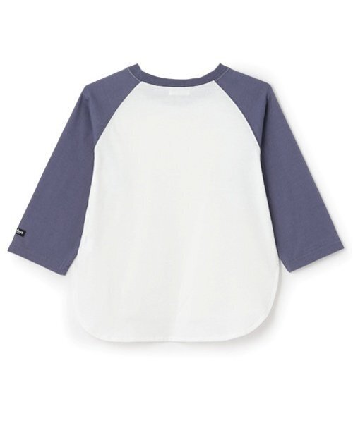 b・ROOM（ビールーム）の「【カイテキ天竺】ビッグシルエットラグランTシャツ（Tシャツ/カットソー・キッズ・スモークピンク/ブラック/チャコール/ブルー系その他・150cm/140cm/130cm/120cm/100cm/110cm）」の9枚目の写真