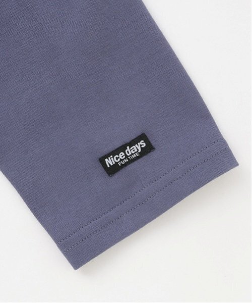 b・ROOM（ビールーム）の「【カイテキ天竺】ビッグシルエットラグランTシャツ（Tシャツ/カットソー・キッズ・スモークピンク/ブラック/チャコール/ブルー系その他・150cm/140cm/130cm/120cm/100cm/110cm）」の11枚目の写真