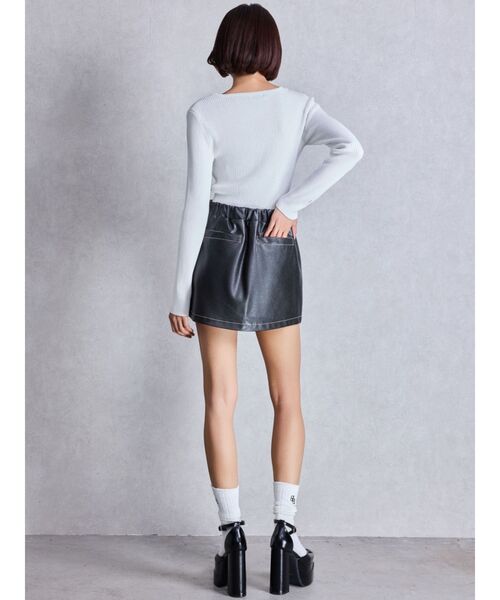 セール】サイドZIPスカートライクショートパンツ（スカート）｜GYDA