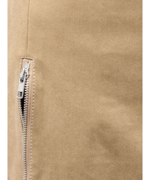 GYDA（ジェイダ）の「サイドZIPスカートライクショートパンツ（スカート・レディース・ブラック/ベージュ・FREE）」の14枚目の写真