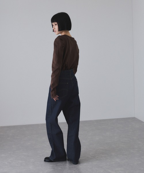 新品【Lee for ADAM ET ROPE'】別注101 5P デニムパンツ Lee for ADAM ET ROPE'】別注101 5P デニムパンツ（デニムパンツ
