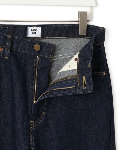 Lee（リー）の「【Lee for ADAM ET ROPE'】別注101 5P デニムパンツ（デニムパンツ・レディース・ネイビー・X-SMALL/S/M）」の12枚目の写真