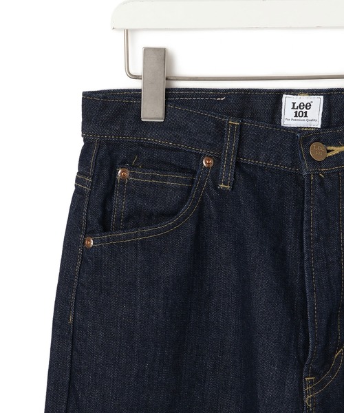 Lee（リー）の「【Lee for ADAM ET ROPE'】別注101 5P デニムパンツ（デニムパンツ・レディース・ネイビー・X-SMALL/S/M）」の13枚目の写真