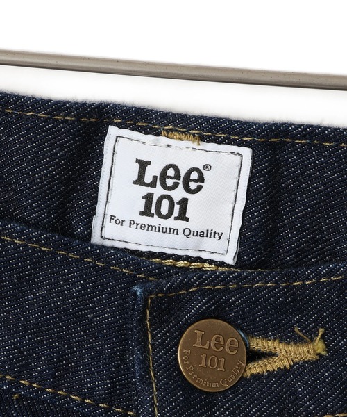 Lee（リー）の「【Lee for ADAM ET ROPE'】別注101 5P デニムパンツ（デニムパンツ・レディース・ネイビー・X-SMALL/S/M）」の18枚目の写真