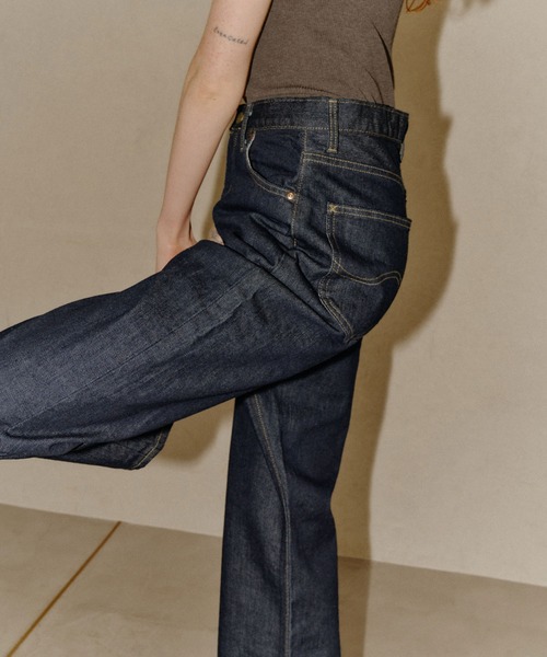 セール】【Lee for ADAM ET ROPE'】別注101 5P デニムパンツ（デニム