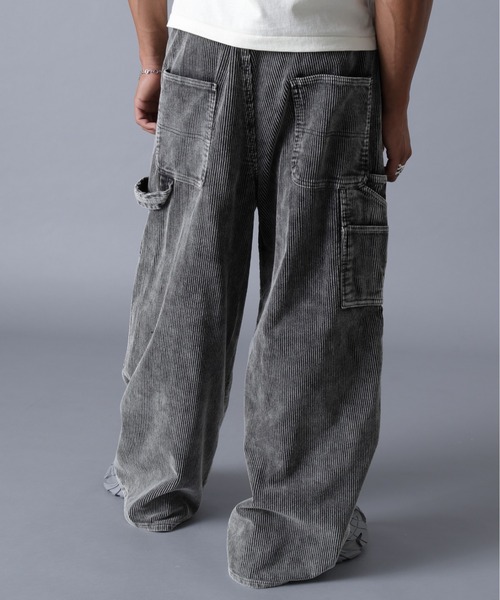 DANKE SCHON（ダンケシェーン）の「DankeSchon/ダンケシェーン/8WELL COURDUROY CHEMICAL W-KNEE PANTS（その他パンツ・メンズ・ベージュ/ブラック・S/M/L）」の5枚目の写真
