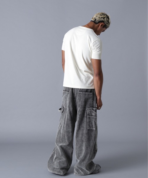 DANKE SCHON（ダンケシェーン）の「DankeSchon/ダンケシェーン/8WELL COURDUROY CHEMICAL W-KNEE PANTS（その他パンツ・メンズ・ベージュ/ブラック・S/M/L）」の12枚目の写真