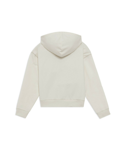 PUMA（プーマ）の「PUMA プーマ ウィメンズ ESS MX リラックスド フルジップ スウェット（パーカー・レディース・ライトグレー/オフホワイト・LARGE/X-LARGE/MEDIUM/SMALL）」の6枚目の写真