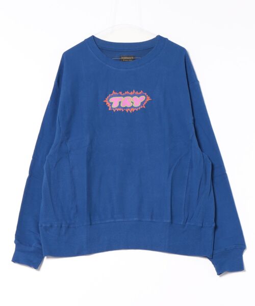 MARKEY'S（マーキーズ）の「前後プリントスウェット/おとな（スウェット・レディース・ホワイト系その他/レッド/チャコール/ブルー・170cm）」の3枚目の写真