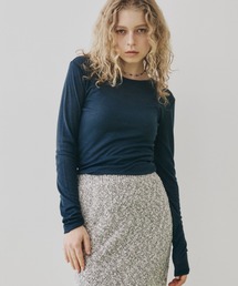 FUULLY STUDIO（フーリィーステューディオ）の「シアーロングスリーブTEE（Tシャツ/カットソー）」