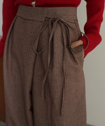 hellam | チェックラップタックパンツ(その他パンツ)