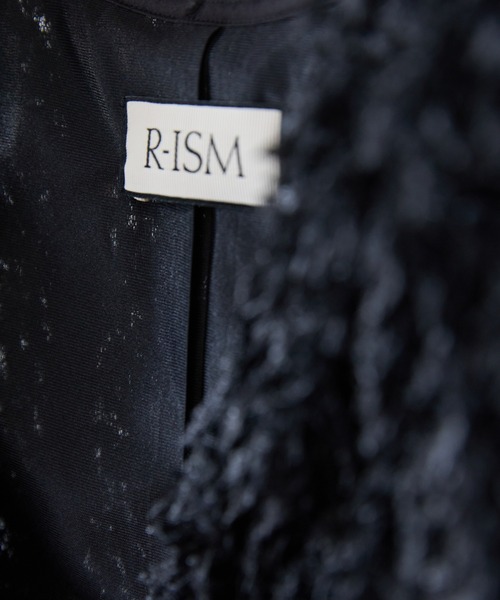 【洗える】フェザーニットファンシーベスト