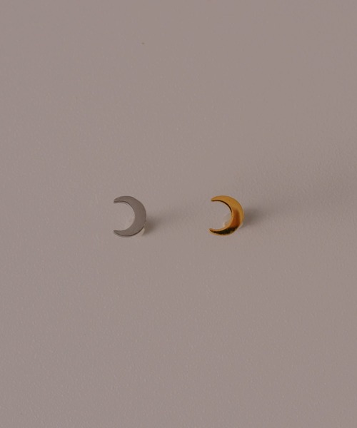 muku(ムク)の「PIERCE/MINI MOON(ピアス(両耳用)・レディース・ゴールド/シルバー・FREE)」の15枚目の写真