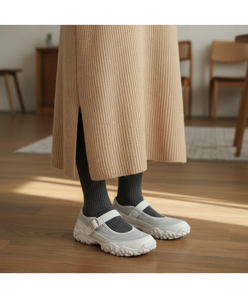 FILA（フィラ）の「FILA ECHAPPE MJ（スニーカー・レディース・ベージュ・23.0cm/23.5cm/24.0cm/24.5cm/25.0cm）」の6枚目の写真