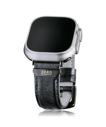 ZERO HALLIBURTON（ゼロハリバートン）の「Leather Watch Band 本革 レザー ウォッチ バンド ベルト Apple Watch (49/46/45/44mm) ゼロハリバートン（デジタル腕時計）」