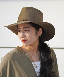 【未使用】 JANESSA LEONE HAT ソフトウールハット 未使用】 JANESSA LEONE HAT ソフトウールハット