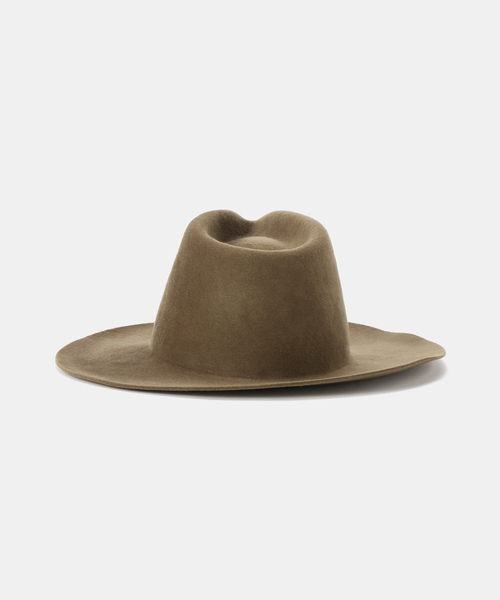 【未使用】 JANESSA LEONE HAT ソフトウールハット Janessa Leoneウールハット JANESSA LEONE HAT ソフト ウール