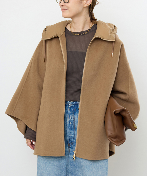 MY WHITE/マイホワイト】CAPE（ポンチョ）｜Deuxieme Classe