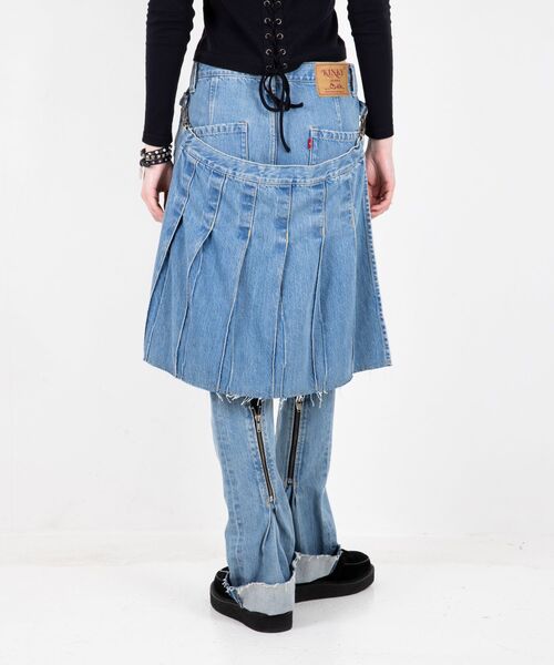 ヒステリックグラマー ボンテージパンツ 入手困難 美品 ヴィンテージ 一点物 ボンテージデニムパンツ|HYSTERIC GLAMOUR WOMEN | HYSTERIC