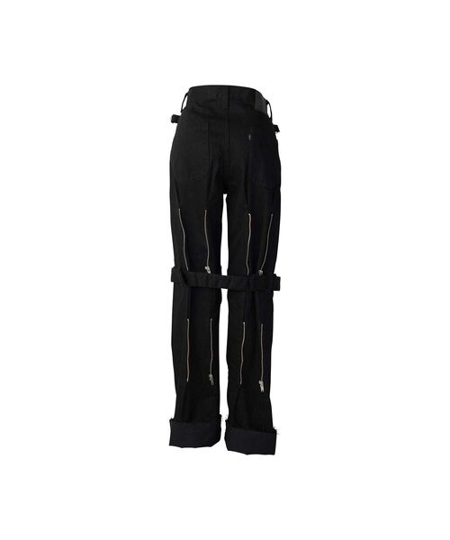 HYSTERIC GLAMOUR（ヒステリックグラマー）の「ボンテージデニムパンツ（デニムパンツ・レディース・ブラック/ライトインディゴブルー・X-SMALL/SMALL/MEDIUM/LARGE/X-LARGE）」の21枚目の写真