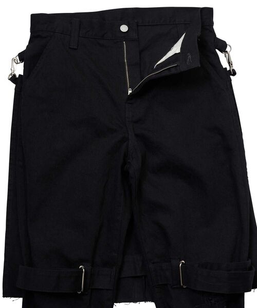 HYSTERIC GLAMOUR（ヒステリックグラマー）の「ボンテージデニムパンツ（デニムパンツ・レディース・ブラック/ライトインディゴブルー・X-SMALL/SMALL/MEDIUM/LARGE/X-LARGE）」の22枚目の写真