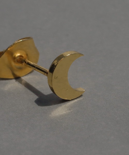 abaskdesign(アバスクデザイン)の「金属アレルギー対応三日月ピアス(ピアス(両耳用)・レディース・ゴールド/シルバー・FREE)」の14枚目の写真