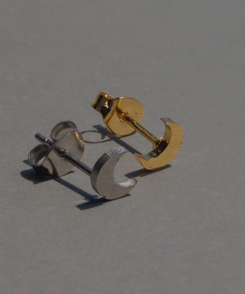 abaskdesign(アバスクデザイン)の「金属アレルギー対応三日月ピアス(ピアス(両耳用)・レディース・ゴールド/シルバー・FREE)」の16枚目の写真