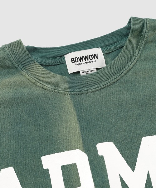 BOW WOW(バウワウ)の「ARMY LS AGED(Tシャツ/カットソー・メンズ・グリーン系その他・LARGE/X-LARGE)」の3枚目の写真