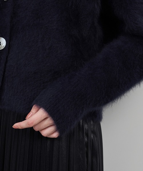 ROPE'(ロペ)の「フォックスカシミヤニットカーディガン/イージーケア・アンサンブル対応(カーディガン/ボレロ・レディース・ピンク系その他2/ネイビー/ホワイト系その他4・FREE)」の20枚目の写真