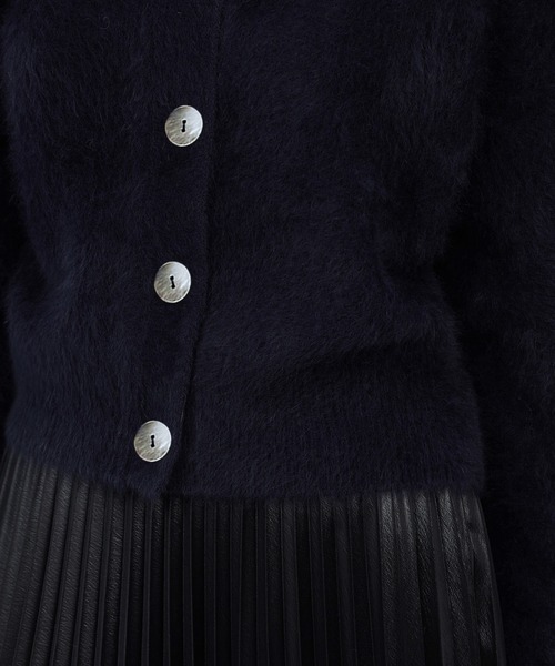 ROPE'(ロペ)の「フォックスカシミヤニットカーディガン/イージーケア・アンサンブル対応(カーディガン/ボレロ・レディース・ピンク系その他2/ネイビー/ホワイト系その他4・FREE)」の17枚目の写真