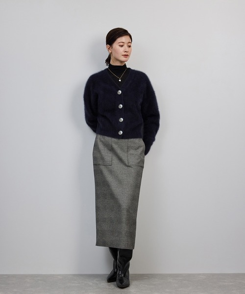 ROPE'(ロペ)の「フォックスカシミヤニットカーディガン/イージーケア・アンサンブル対応(カーディガン/ボレロ・レディース・ピンク系その他2/ネイビー/ホワイト系その他4・FREE)」の19枚目の写真