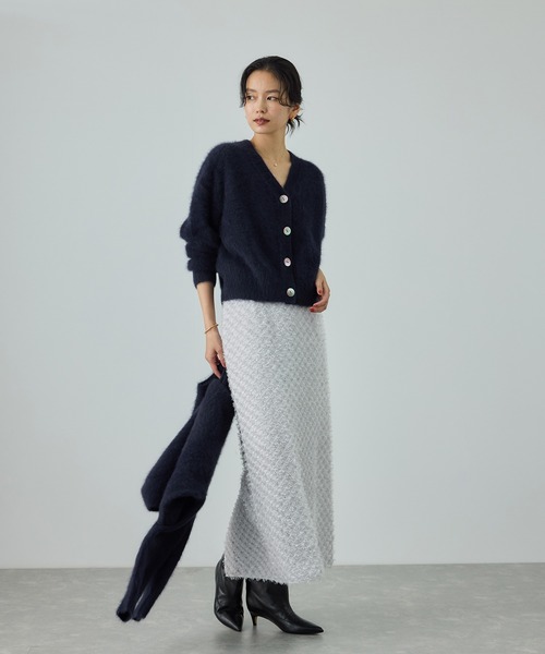 美品◇アルファ マッシモレベッキ◇カシミア混ニットカーディガン◇サイズ48 カーディガン カシミヤ100% 「ALPHA」アルファー | ALPHA ONLINE STORE