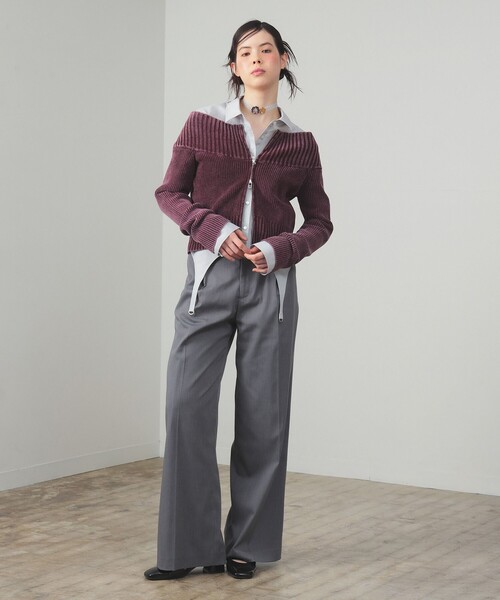 Ray BEAMS（レイビームス）の「ガーターベルト シャツ（シャツ/ブラウス・レディース・ライトグレー・ONE SIZE）」の10枚目の写真