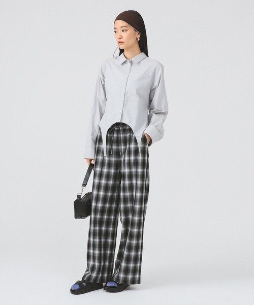 Ray BEAMS（レイビームス）の「ガーターベルト シャツ（シャツ/ブラウス・レディース・ライトグレー・ONE SIZE）」の12枚目の写真