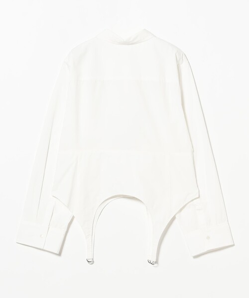 Ray BEAMS（レイビームス）の「ガーターベルト シャツ（シャツ/ブラウス・レディース・ライトグレー・ONE SIZE）」の17枚目の写真