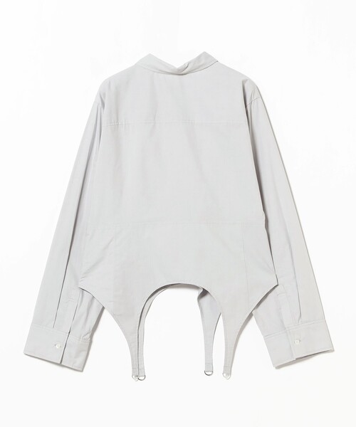 Ray BEAMS（レイビームス）の「ガーターベルト シャツ（シャツ/ブラウス・レディース・ライトグレー・ONE SIZE）」の22枚目の写真