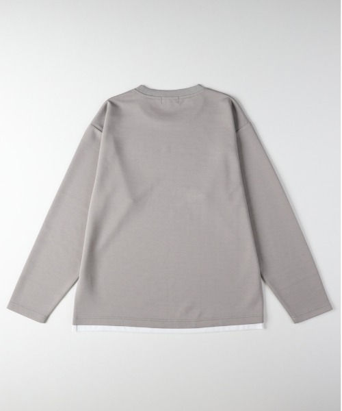 BACK NUMBER(バックナンバー)の「BACK NUMBER(バックナンバー)【メンズ】TRPU胸ロゴプリントロングスリーブTシャツ(Tシャツ/カットソー・メンズ・ライトベージュ/ブラック/ブルー・L/XL/M)」の7枚目の写真