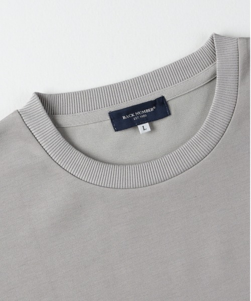 BACK NUMBER(バックナンバー)の「BACK NUMBER(バックナンバー)【メンズ】TRPU胸ロゴプリントロングスリーブTシャツ(Tシャツ/カットソー・メンズ・ライトベージュ/ブラック/ブルー・L/XL/M)」の9枚目の写真