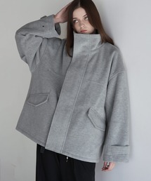 SOCCE | ウールミックスオーバーサイズショートモッズブルゾン(ブルゾン)