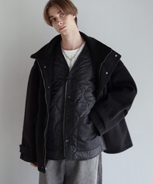 SOCCE（ソーシー）の「ウールミックスオーバーサイズショートモッズブルゾン（ブルゾン・メンズ）」