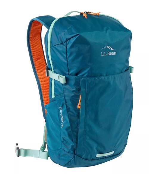 L.L.Bean(エルエルビーン)の「ストアウェイ・デイ・パック、28L(バックパック/リュック・レディース・ブラック/ネイビー/グレー/オリーブドラブ/ブルーグリーン・ONE SIZE)」の5枚目の写真