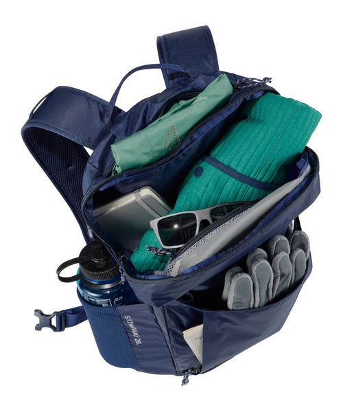 L.L.Bean（エルエルビーン）の「ストアウェイ・デイ・パック、28L（バックパック/リュック・レディース・ブラック/ネイビー/グレー/オリーブドラブ・ONE SIZE）」の7枚目の写真