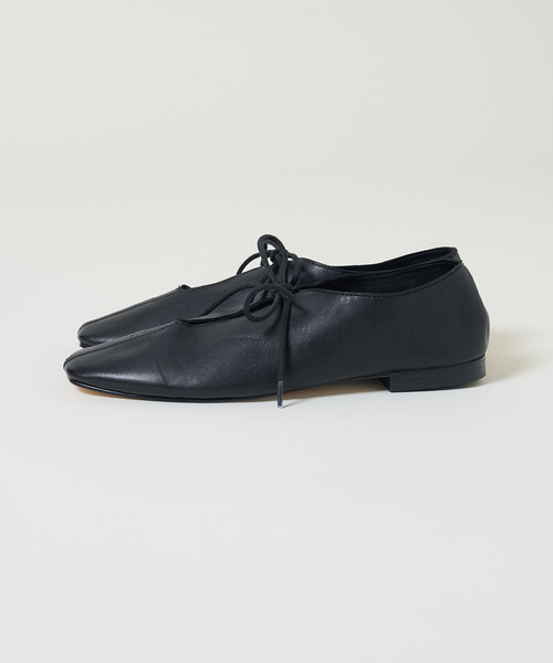 FREAK'S STORE（フリークスストア）の「SOFI/ソフィー リボン フラットレザーシューズ/ 紐付き バレエシューズ（バレエシューズ・レディース・ブラック/ブラウン/シルバー・38/36/37）」の13枚目の写真