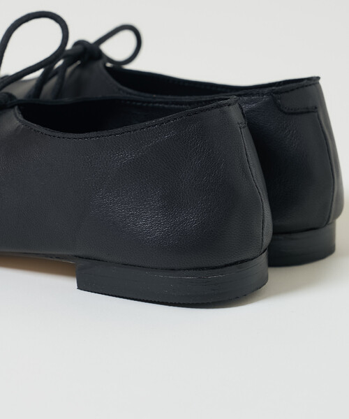 FREAK'S STORE（フリークスストア）の「SOFI/ソフィー リボン フラットレザーシューズ/ 紐付き バレエシューズ（バレエシューズ・レディース・ブラック/ブラウン/シルバー・38/36/37）」の15枚目の写真