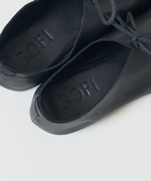 FREAK'S STORE（フリークスストア）の「SOFI/ソフィー リボン フラットレザーシューズ/ 紐付き バレエシューズ（バレエシューズ・レディース・ブラック/ブラウン/シルバー・38/36/37）」の17枚目の写真