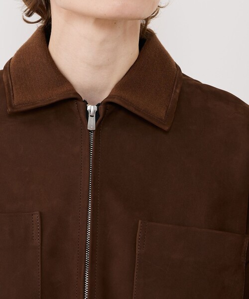 GALERIE VIE（ギャルリー ヴィー）の「プライムヌバック 2ポケットブルゾン（ブルゾン・レディース・ブラウン・FREE）」の7枚目の写真