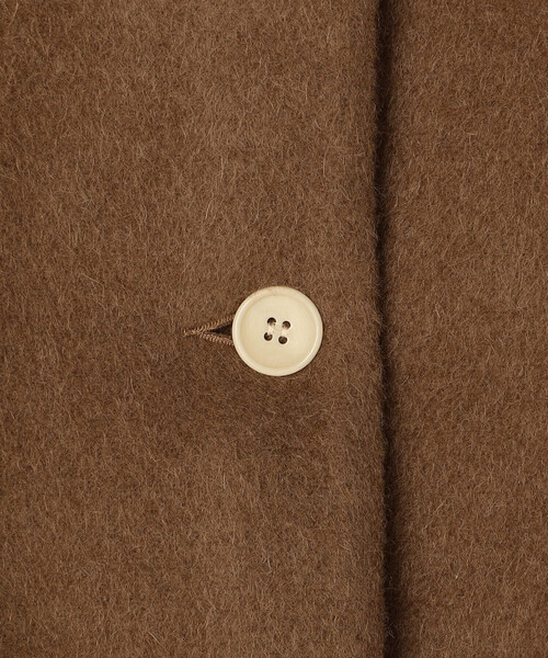 GALLEGO DESPORTES（ギャレゴデスポート）の「GALLEGO DESPORTES | スタンドカラー ウールジャケット SOLID WOMEN（その他アウター・レディース・キャメル・S）」の8枚目の写真