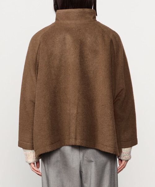 セール】GALLEGO DESPORTES | スタンドカラー ウールジャケット SOLID